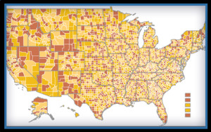 USCountyHeatMap