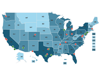 USA States & Congressional Districts