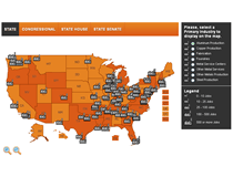 US States, Congressional, State Senate & State House Districts