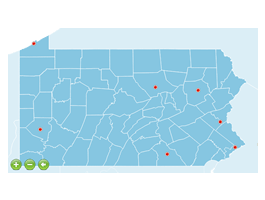 USA States & Counties