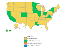 USA States, Counties & Zip Codes 5