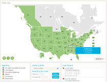 USA States & Canada Provinces